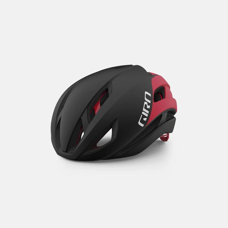Giro Casco Eclipse Spherical Satino Black/White/Red