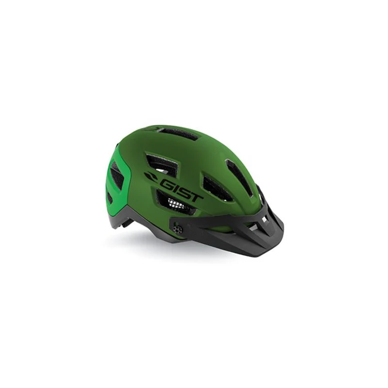 Gist Casco Mtb Kop Verde per Terreni Fangosi