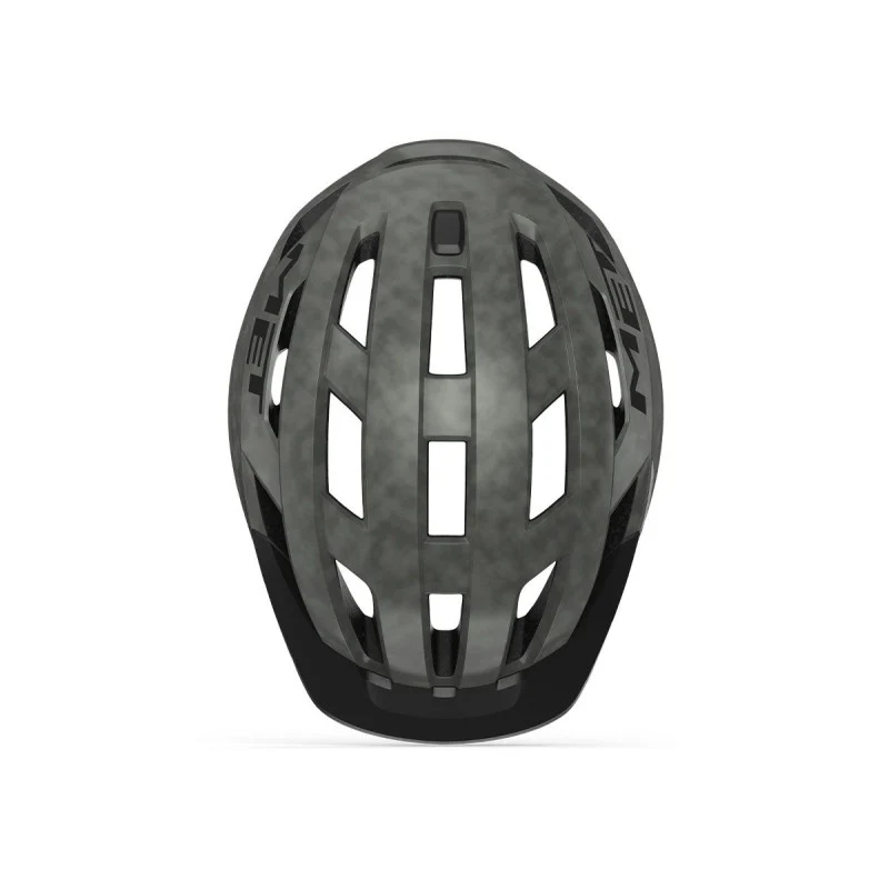 Met Casco Allroad Di titanio Grigio Opaco con Kit di Montaggio Completo