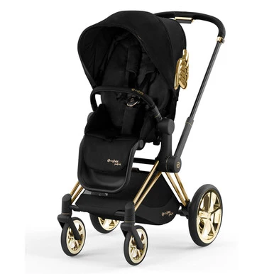 CYBEX Priam 4 JS Wings One Box - Nero puro