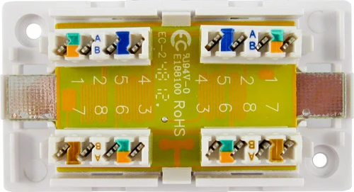 Junction Box Shielded CAT6 040-374/C6J/S ( Pack 50 )