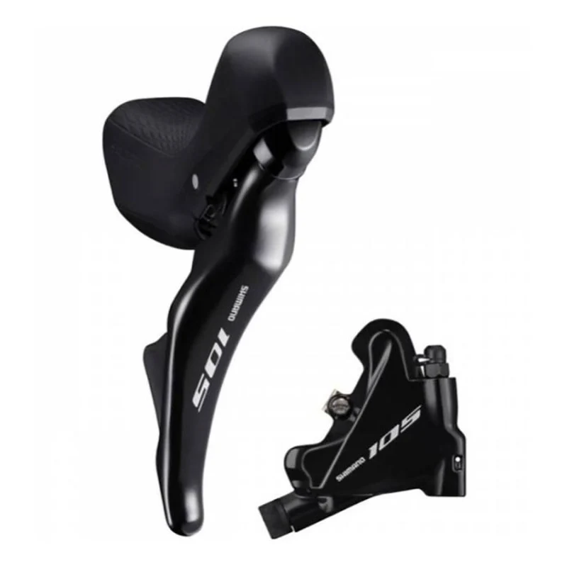 Comando posteriore Shimano 105 ST-R7025 + leva BR-R7070 + tubo per freno disco idraulico