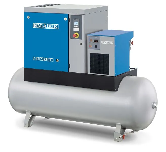 Compressore vite MARK MSM MAXI 11 D - 270/10bar - AD 2000 con essiccatore e controllo ES 4000 Elementare 11544