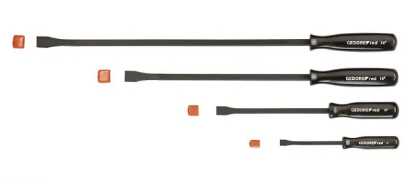 GEDORE set leve di montaggio rosse lunghezza 24-18-12-8 pollici 4 pezzi 3301568