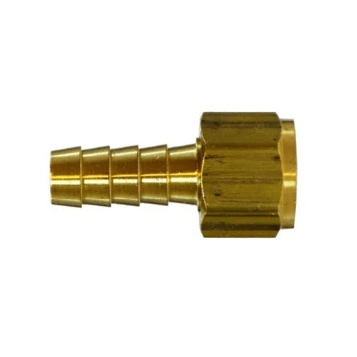 3/8" Hose Barbed X 1/2" FNPSM Gasket Swivel Hose Barb X Female Gasket Girevole Adapter Brass Fittings 32354