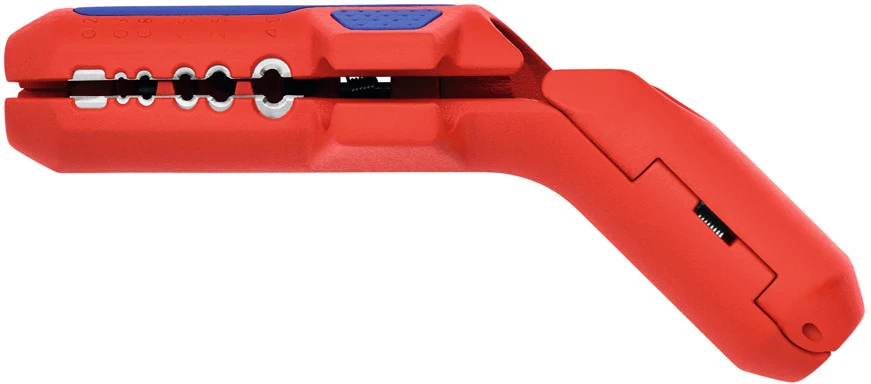 KNIPEX Utensile spelacavi molla universale ErgoStrip, Per ? Cavo: 813 mm