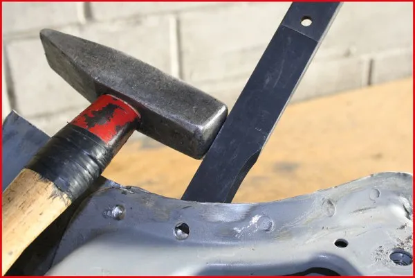 Leva per il contorno del corpo KS Tools 240 mm 140.2151