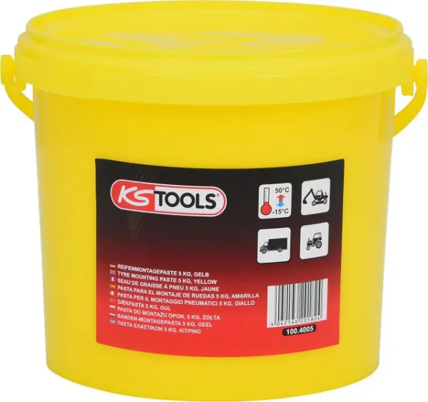 Pasta per montaggio pneumatici KS Tools 5 kg gialla 100.4005