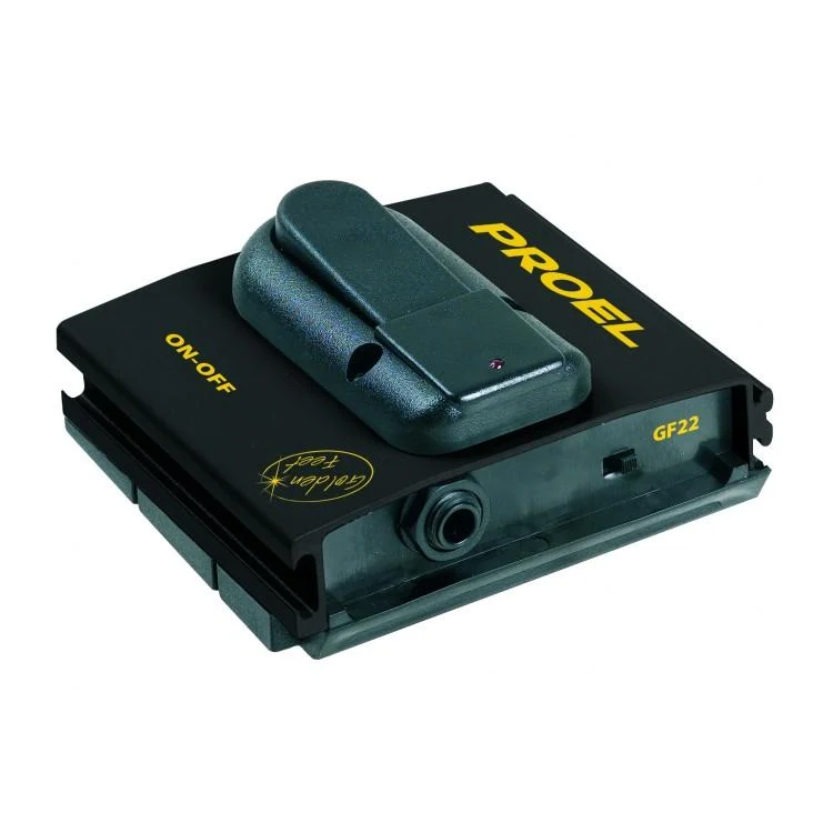 Proel GF22 Pedale di comando ON OFF resistente ABS e alluminio