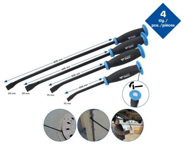 Set leve leva Brilliant Tools 4 pezzi BT091004