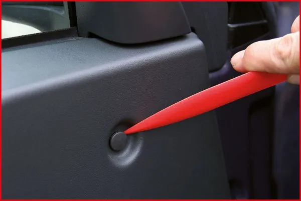 KS Tools spada doppia estremità e leva testa tonda 200 mm 911.8109