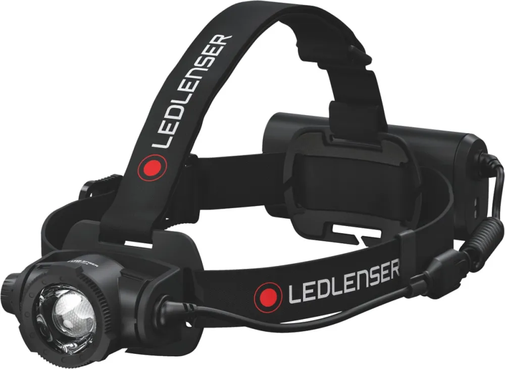 LEDLENSER Lampada frontale LED con batteria (Articolo ricondizionato: come recente