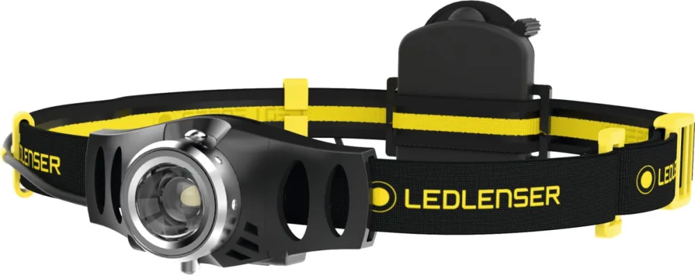 LEDLENSER Lampada frontale LED con batterie