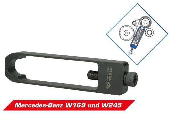 Brilliant Tools Elemento tenditore cinghia trapezoidale per Mercedes-Benz W169 e W245 BT571016