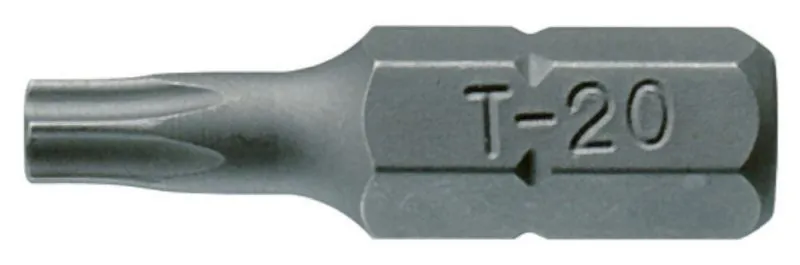 Teng Tools 1/4" TX Punte 25mm TX6 Confezione da 3 TX2500603
