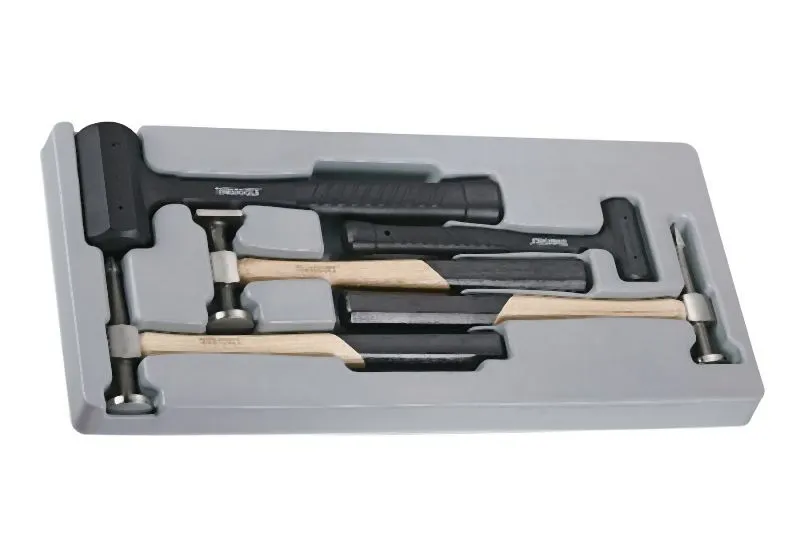 Teng Tools Body Hammer Set TT4 5 pezzi TTPSAD