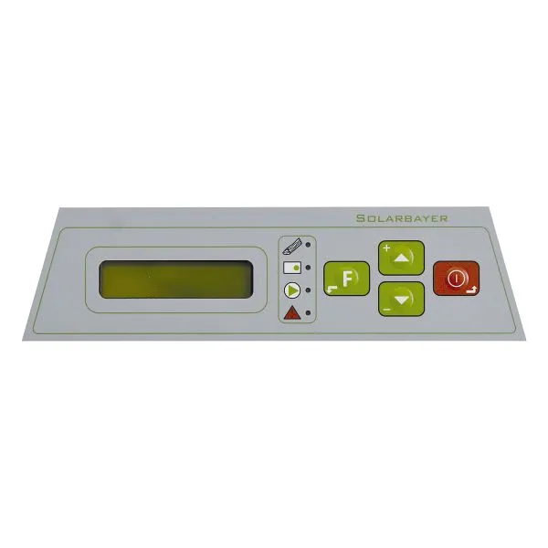 Centralina Solarbayer con display AK 2005D per caldaie legna della collezione HVS T 390100200