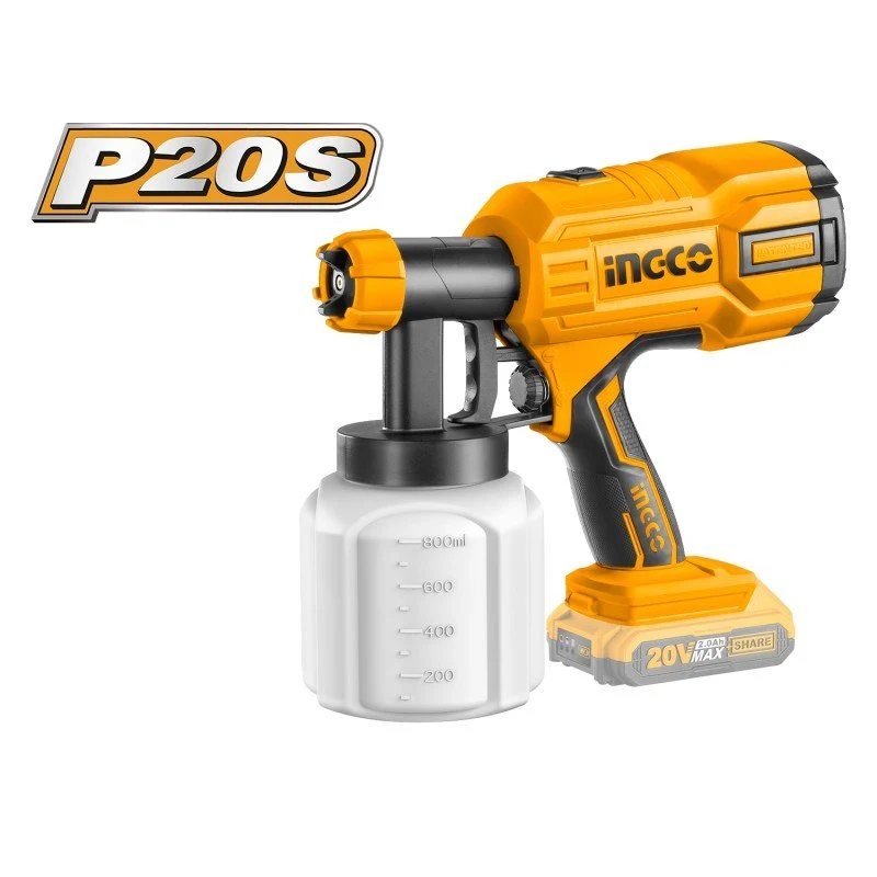 Aerografo batteria al litio 20v nudo
