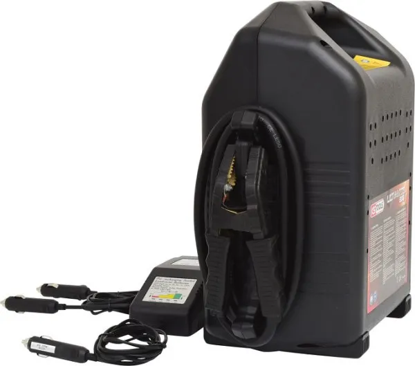 Avviatore di emergenza mobile con batteria KS Tools 12V + 24V 1700A 550.1820