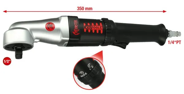 Avvitatore pneumatico angolare ad alte risultati KS Tools 1/2" MONSTER 271 Nm 515.1625