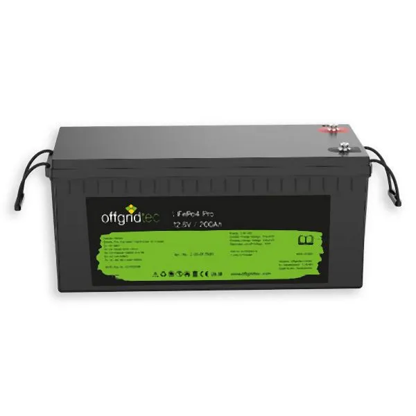 Batteria al litio Offgridtec 12/200 LiFePo4 Pro 200Ah 2560Wh 128 V 2-01-017320
