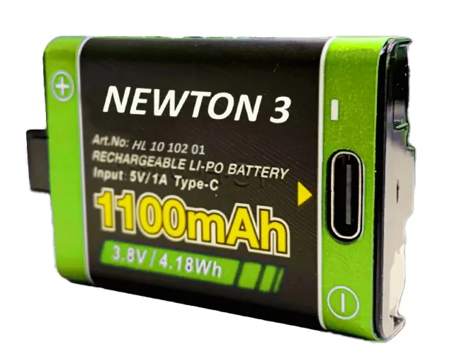 Batteria di ricambio Funcke per lampada frontale tipo Newton 3 70060101
