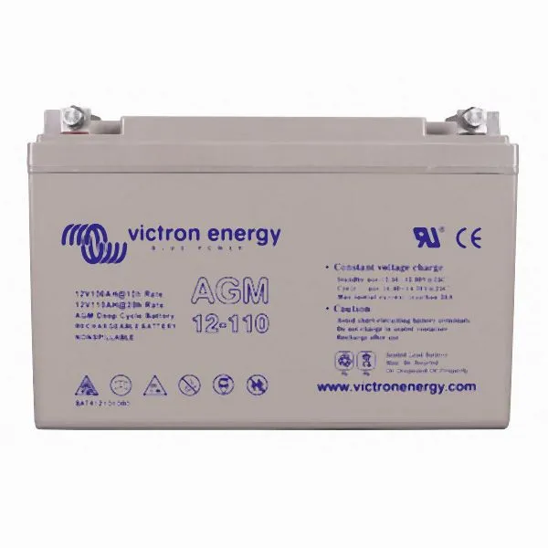 Batteria Victron Energy AGM 12V 110Ah Deep Cycle 2-67-012215