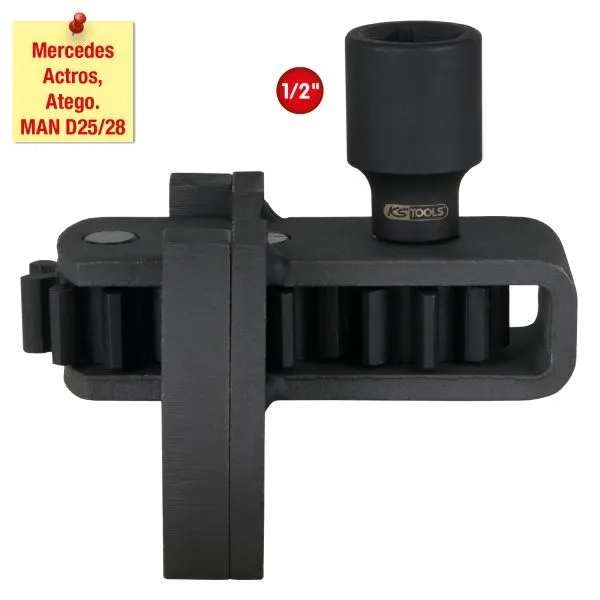Dispositivo di avviamento motore KS Tools 1/2" per Mercedes / MAN 100mm 455.0021