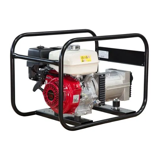Generatore di corrente ELMAG SEB 4100W-AVR con motore HONDA GX270 e controllo AVR 53191