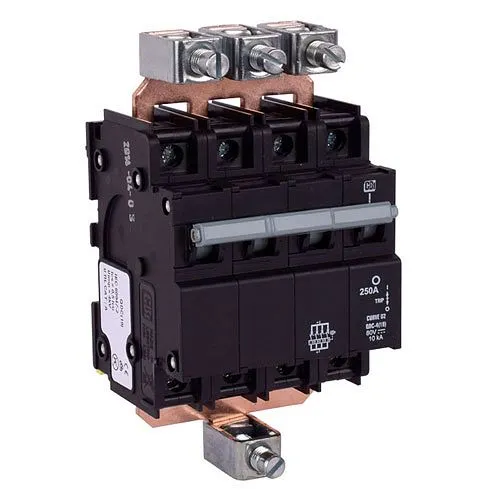 Interruttore automatico Phaesun DC CBI QDC 250A ponte da 3 1 391038