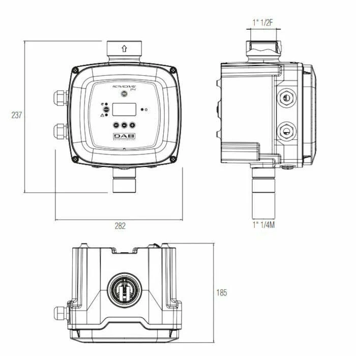 Inverter Dab Active Driver Plus M/M 1.1 kW per elettropompe