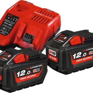 MILWAUKEE Starter set batteria High Output, 12,0 Ah, Modello: M18HNRG12