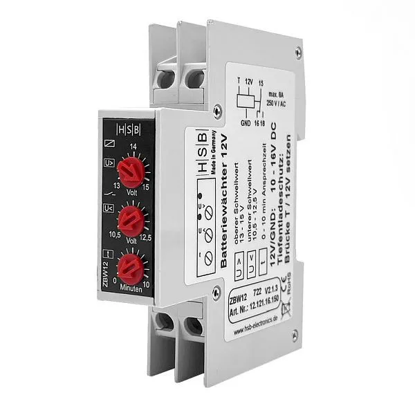 Monitoraggio tensione Offgridtec 12V per terminali A1 e A2 8-04-002855