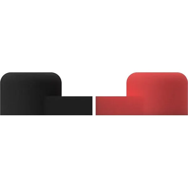 Offgridtec copripalo connessione batteria M8 rosso nero protezione touch set da 2 15mm 8-01-012855