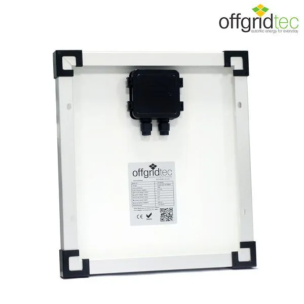 Pannello solare Offgridtec 10W MONO 12V efficienza >22% 3-01-001265