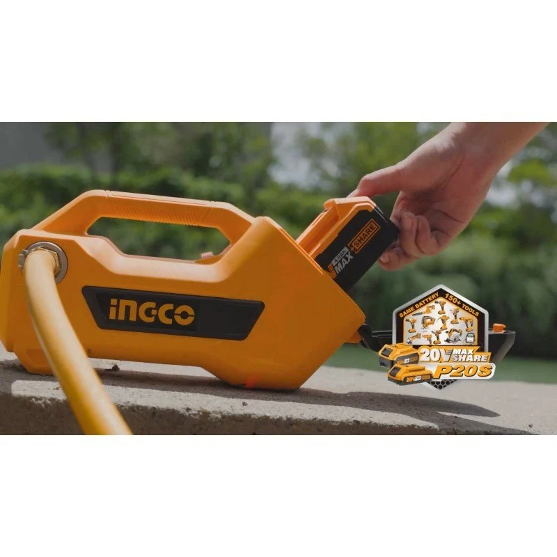 Pompa travaso liquidi batteria 20v Nuda