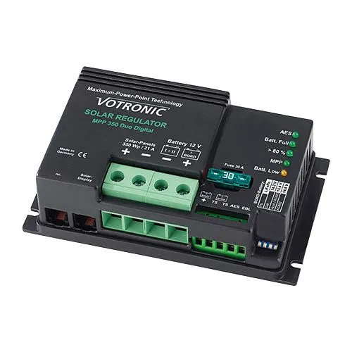 Regolatore di carica solare Votronic MPP 350 Duo Dig 321554