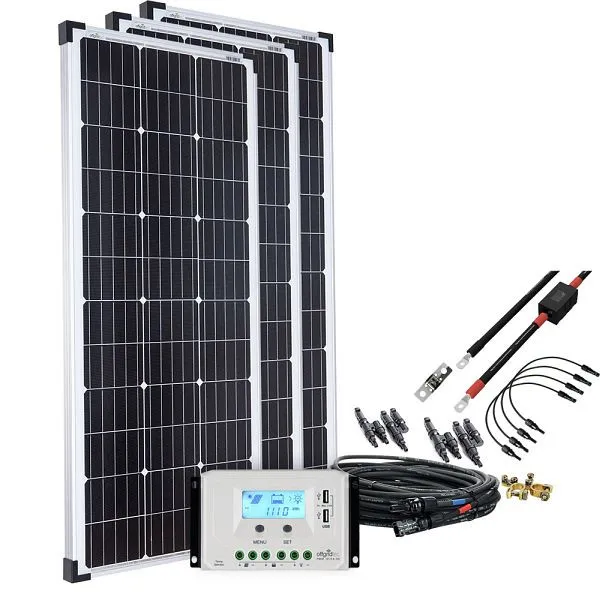 Sistema solare Offgridtec basicPremium-L 300W Sistema integrale 12V/24V 4-01-002655