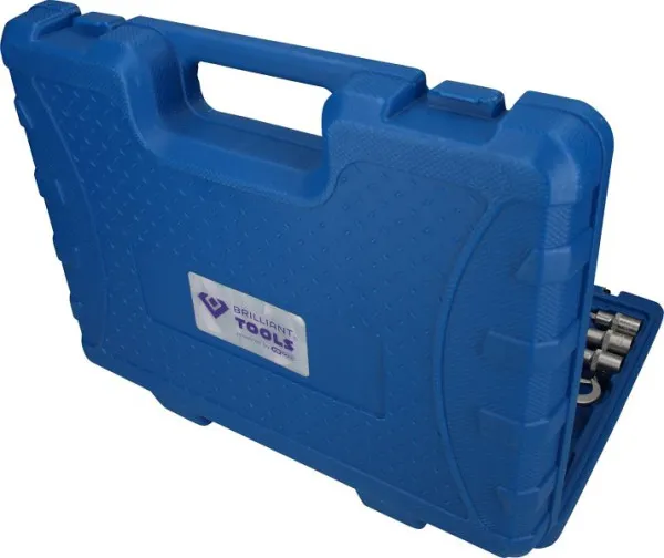 Brilliant Tools Set di attrezzi universali per tamburo e disco freno 15 pezzi BT701250