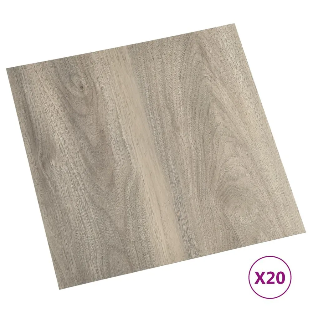 Listoni per Pavimenti Autoadesivi 20 pz PVC 1,86 m² Talpa