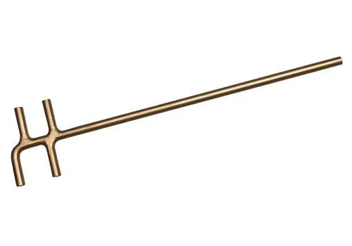 Artiglio scorrevole DENIOS 30 - 40 mm bronzo singolare antiscintilla per zone Ex 264-872
