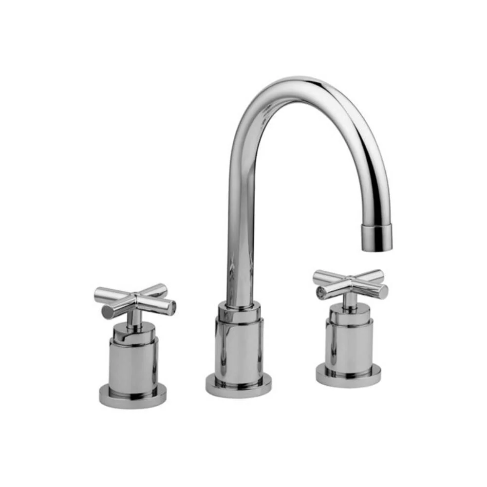 Batteria lavabo 3 fori con scarico automatico serie Quattro modello QTV055CR cromo Paffoni