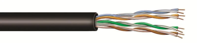 Commscope 884007484/30 24 AWG 4 Pair Giallo oro Ultra II 5NF4 Outdoor Direct Burial UTP Category 5e Cable