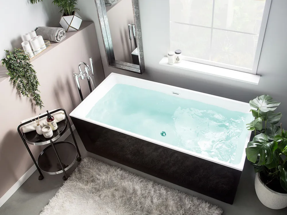 Freestanding Bath 1700 x 810 mm Nero puro RIOS