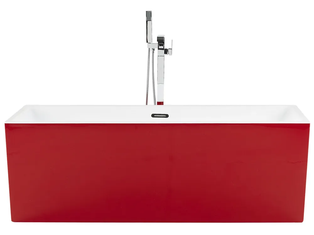Freestanding Bath 1700 x 810 mm Red RIOS