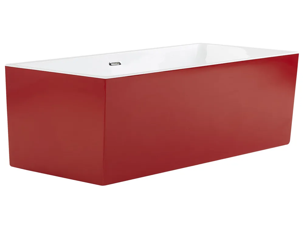 Freestanding Bath 1700 x 810 mm Red RIOS