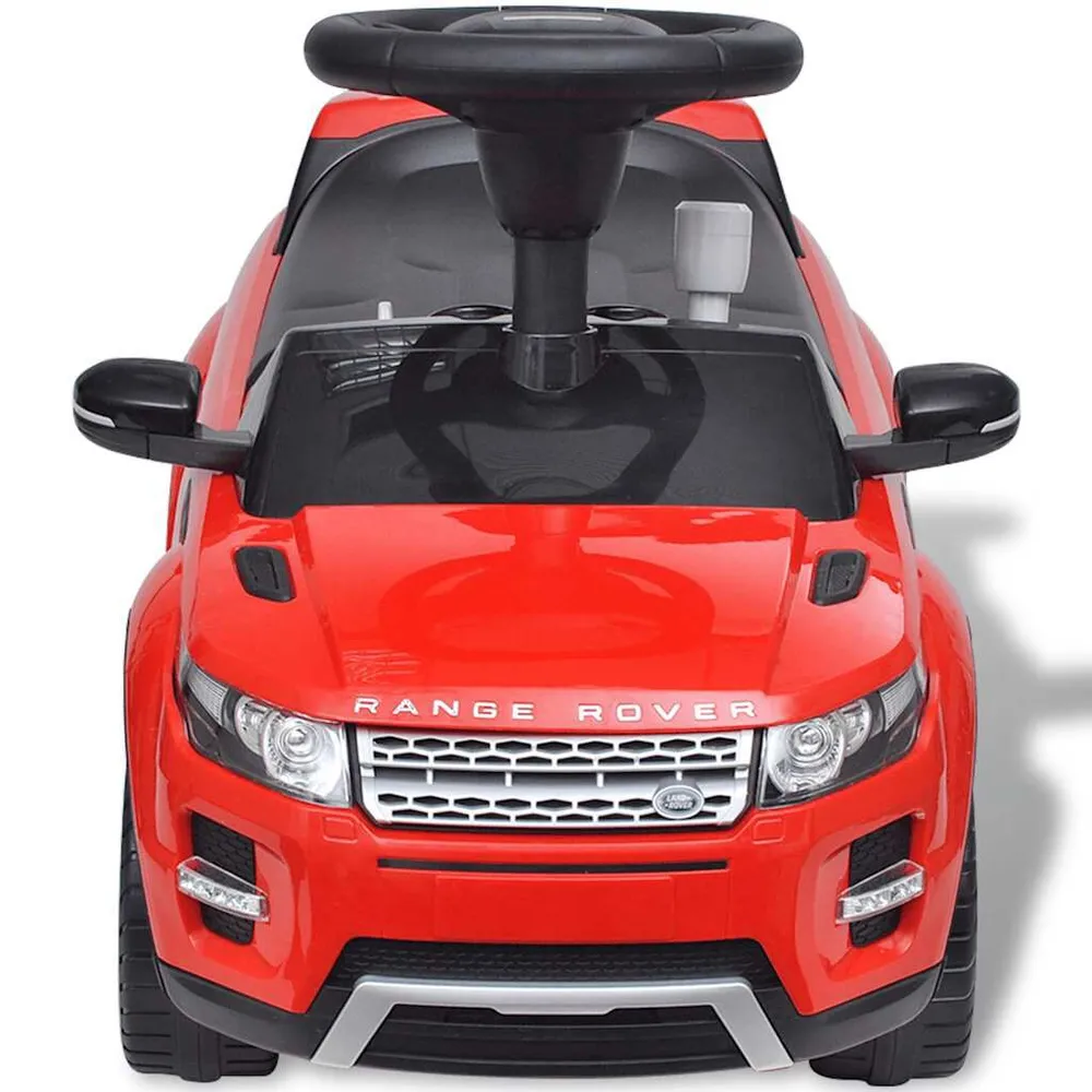 Macchina Spinta per Bambini Rossa con Musica Land Rover 348