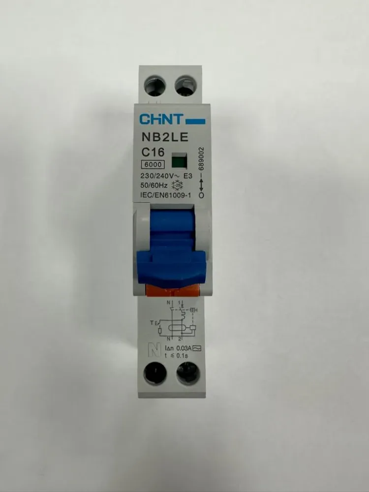 Magnetothermischer Differentialschalter 2 Module 1P+N 30mA 4,5kA Kurve C Typ - CHINT Discount