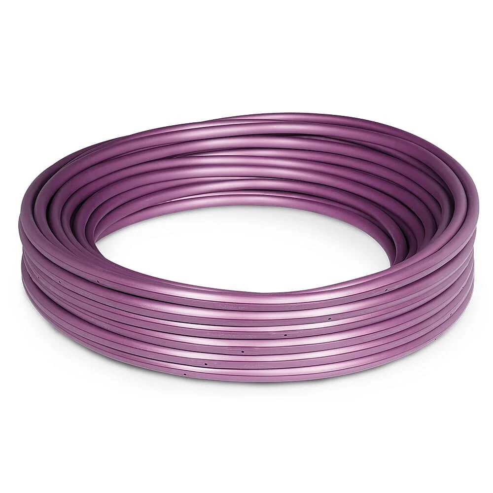 Rain Bird - XFSCVP612500 - Sub-Surface Dripline Check Valves, 0.9 GPH 18” Spacing, 500 FT Coil, Viola regale Tubing