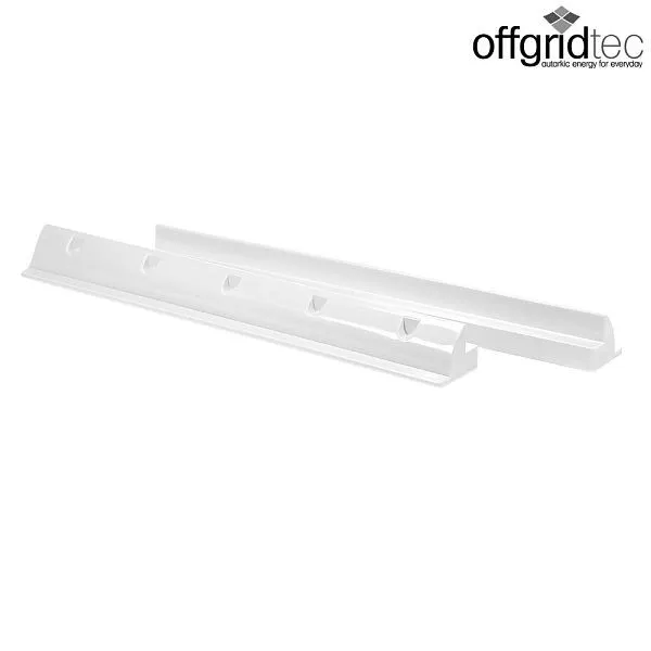 Spoiler per modulo solare Offgridtec bianco staffa da 68 cm per carichi pesanti 8-01-006565